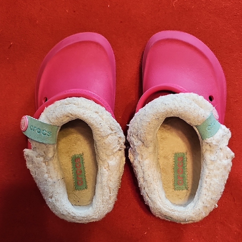 PINK CROCS C 10/11 LINERS